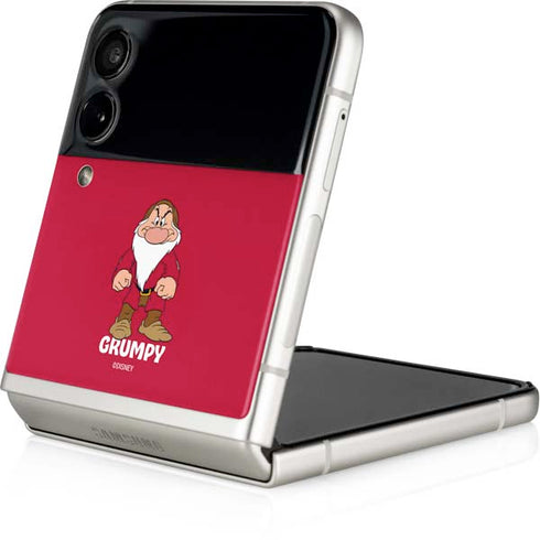 Disney Snow White Grumpy Dwarf Galaxy Z Flip4 5G Skin